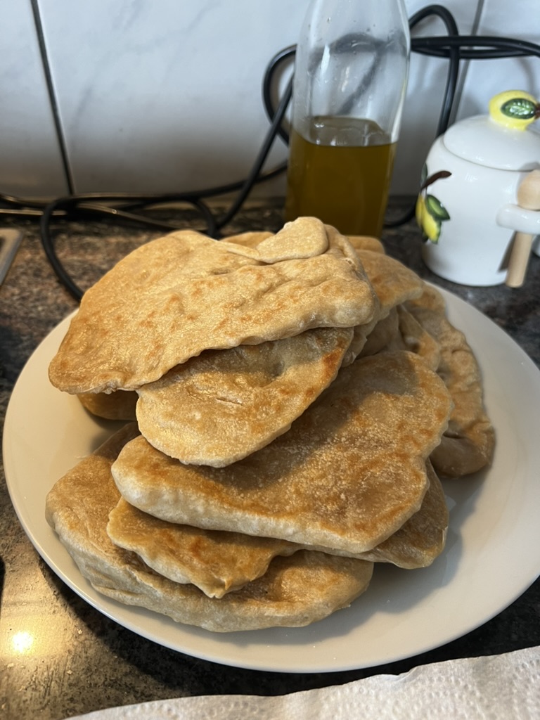Spelt Flour Pita Bread