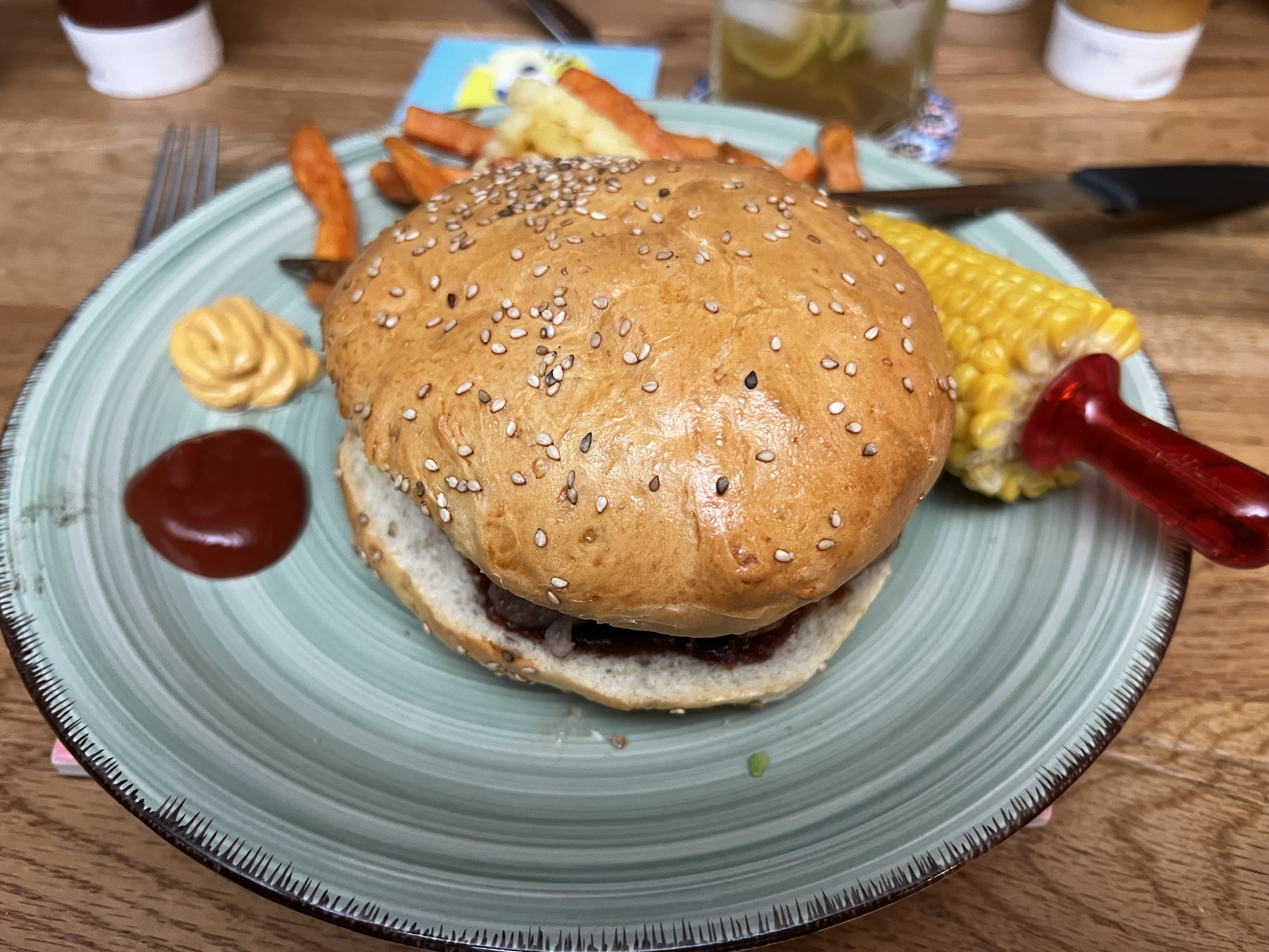 Brownies beef burgers