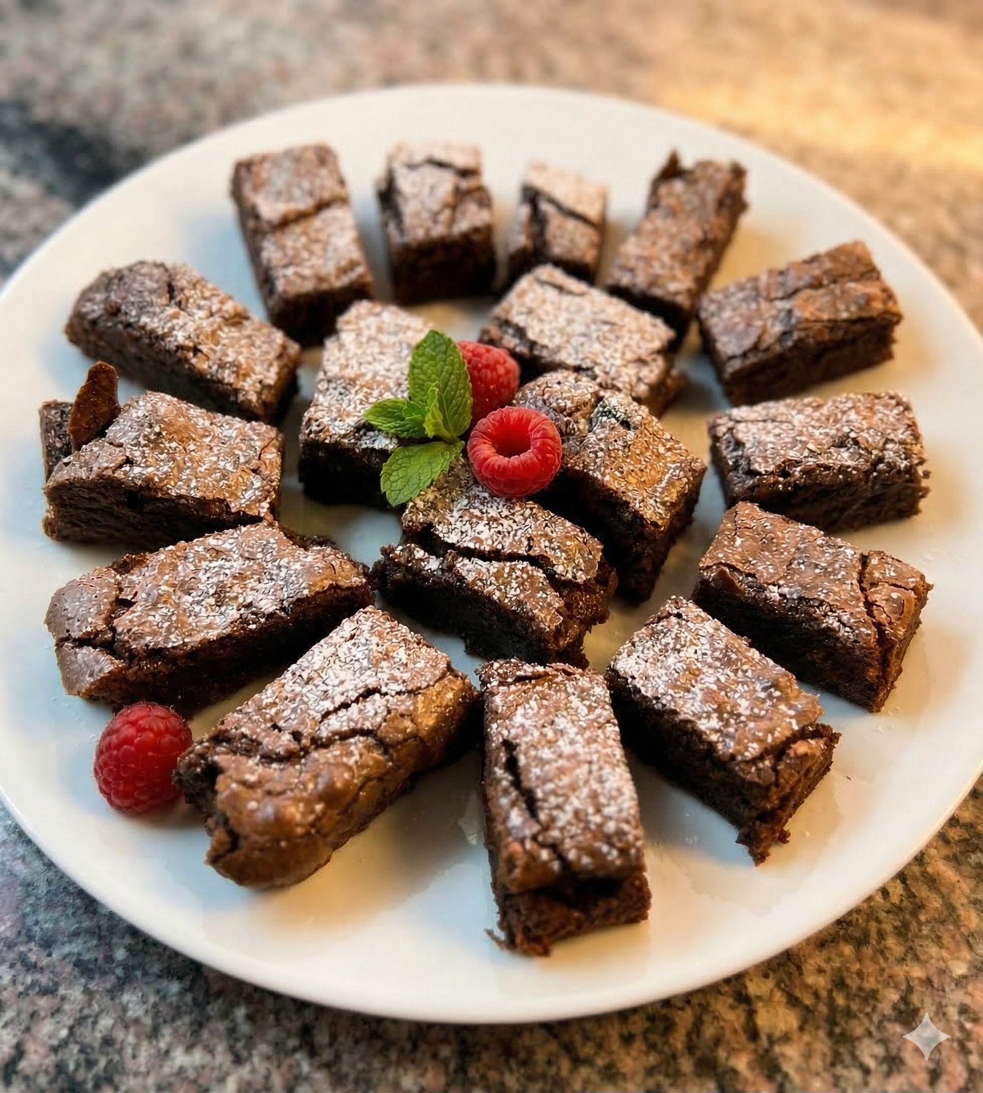 Brownie's famous (chocolate) brownies